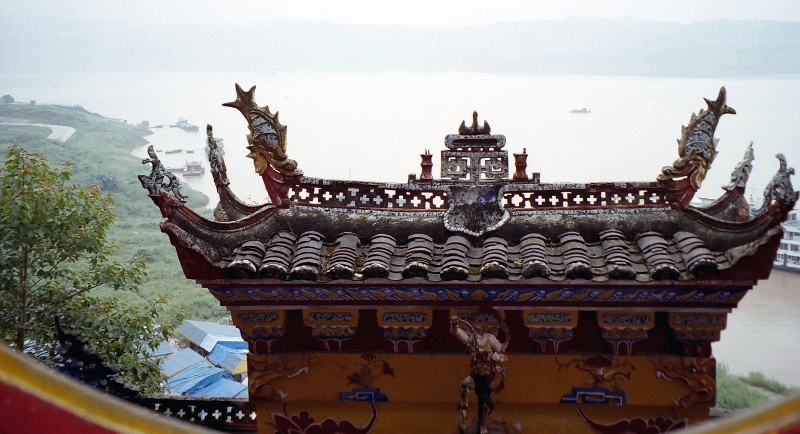 Zhang Fei temple, Hubei China 5.jpg - Zhang Fei temple